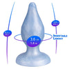 Silexd diamond plug anal fantasy silicona liquida termoreactivo azul perla 9.2 cm