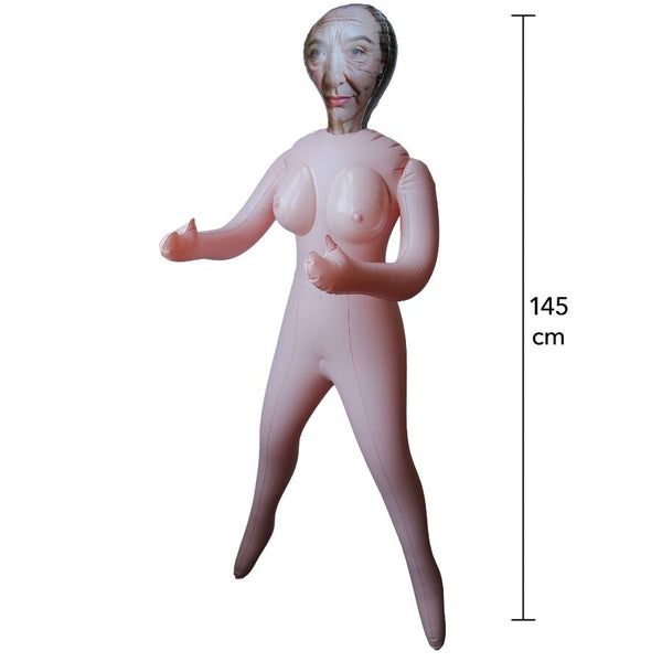 Hidden horny granny muñeca inflable 145 cm