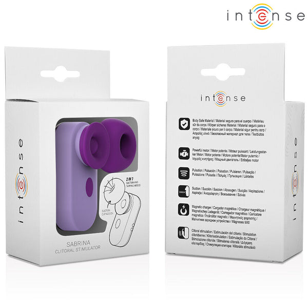 Sabrina travel set estimulador de clítoris violeta