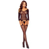 PASSION - BS125 BODYSTOCKING MALLA NEGRO