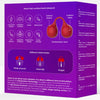 SNAIL VIBE - TWINN VIBRADOR DE DEDO CEREZA