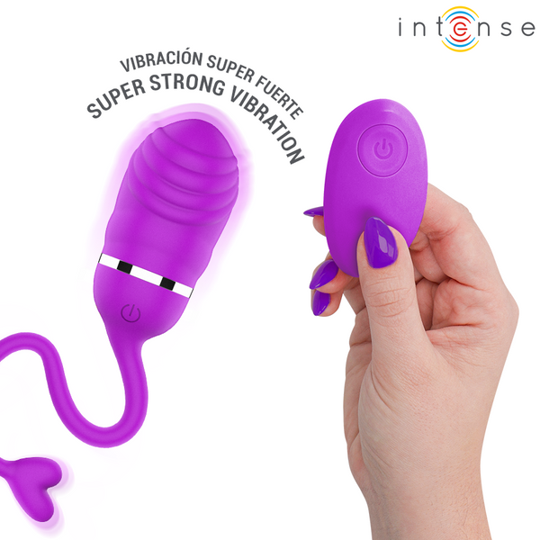 INTENSE - SOOKIE HUEVO VIBRADOR CON CONTROL REMOTO MORADO