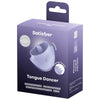 SATISFYER - TONGUE DANCER ESTIMULADOR CLITORIANO CON VIBRACIÓN Y PULSACIONES LILA