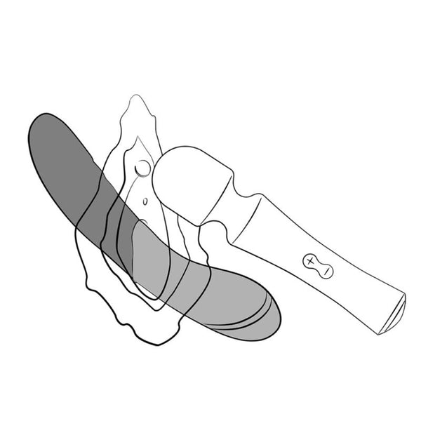 ROMP - PRESTO MINI WAND VIBRADOR CABEZAL FLEXIBLE VERDE