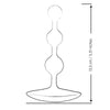 ROMP - AMP PURPLE BOLAS ANALES FLEXIBLES DE SILICONA 12,5 CM MORADO