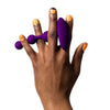 ROMP - AMP PURPLE BOLAS ANALES FLEXIBLES DE SILICONA 12,5 CM MORADO