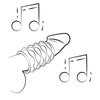ROMP - MOSH MASTURBADOR MASCULINO TRANSPARENTE CON FUNDA REVERSBLE DE 6 CM