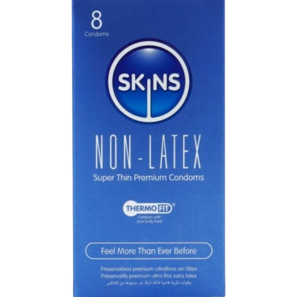 SKINS - PRESERVATIVOS SIN LATEX PACK 8