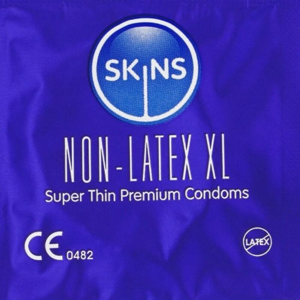 SKINS - PRESERVATIVOS SIN LATEX XL PACK 4