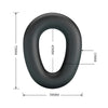 CRAZY BULL - VESPER ANILLO PARA PENE SUPER SOFT SILICONA NEGRO