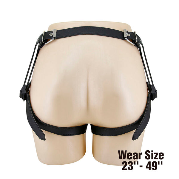PRETTY LOVE - YETI ARNÉS STRAP-ON CON DILDO Y VENTOSA CARNE