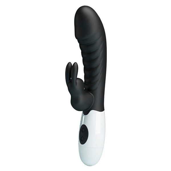 PRETTY LOVE - NAUGHTY BUNNY VIBRADOR RABBIT 30 FUNCIONES NEGRO