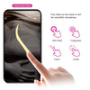 PRETTY LOVE - KLAY VIBRADOR HUEVO CON EMPUJE APP CONTROL MORADO
