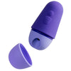 ROMP - FREE X ESTIMULADOR DE CLÍTORIS CON TAPA 10 NIVELES RECARGABLE MORADO