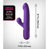 FANTASY FOR HER - VIBRADOR RABBIT SUPER SONIX THRUSTER MORADO