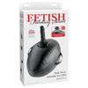 FETISH FANTASY SERIES - HINCHABLE BODY DOCK CON DILDO NEGRA 41.9 CM