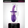 FANTASY FOR HER - VIBRADOR RABBIT ULTIMATE PLEASURE PRO PLUS MORADO