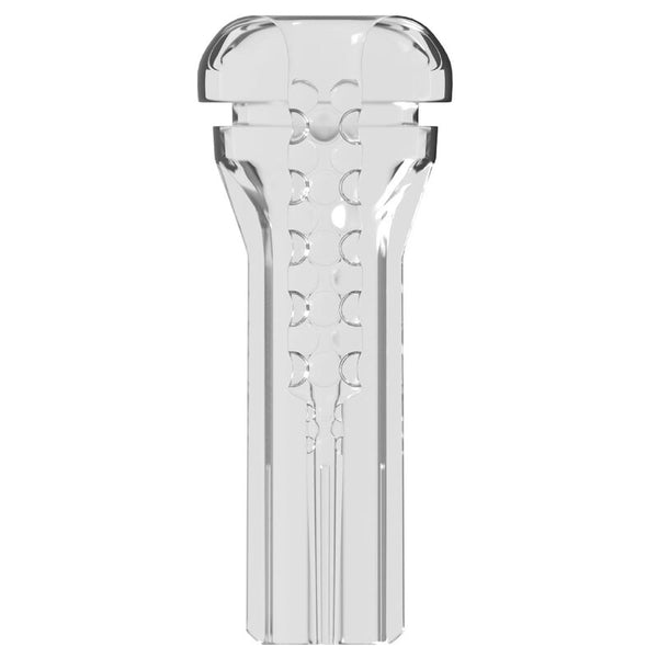 PDX ELITE - MASTURBADOR TRANSPARENTE VIEWTUBE XXL LED STROKER 27.3 CM