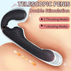 NALONE - ALLOW VIBRADOR DOBLE CON ROTACIÓN Y EMPUJE NEGRO