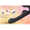 NALONE - ALLOW VIBRADOR DOBLE CON ROTACIÓN Y EMPUJE NEGRO