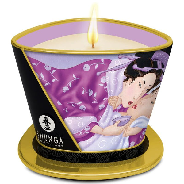 SHUNGA - VELA DE MASAJE LAVANDA 170 ML
