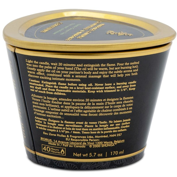 SHUNGA - VELA DE MASAJE LAVANDA 170 ML