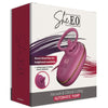 SHE.E.O - BOMBA AUTOMÁTICA ESTIMULADORA DE CLÍTORIS CON EFECTO LICKING MORADA
