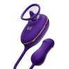 SHE.E.O - SUCCIONADOR DE CLÍTORIS CON EFECTO LICKING Y ESTIMULADOR ANAL MORADO