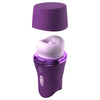 FANTASY FOR HER - LUSH KISS PLUSH PURPLE ESTIMULADOR CLITORAL DE SUCCIÓN Y LAMIDO