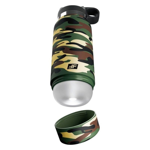 PDX PLUS - MASTURBADOR DISCRETO FAP FLASK HAPPY CAMPER CAMUFLAJE