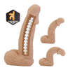 PRETTY LOVE - ZANE ARNÉS CON DILDO FLEXIBLE 17 CM Ø 4,3 CM COLOR NATURAL