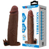 PRETTY LOVE - XERXES FUNDA PARA PENE VIBRADORA 22 CM Ø 4,5 CM COLOR MARRÓN