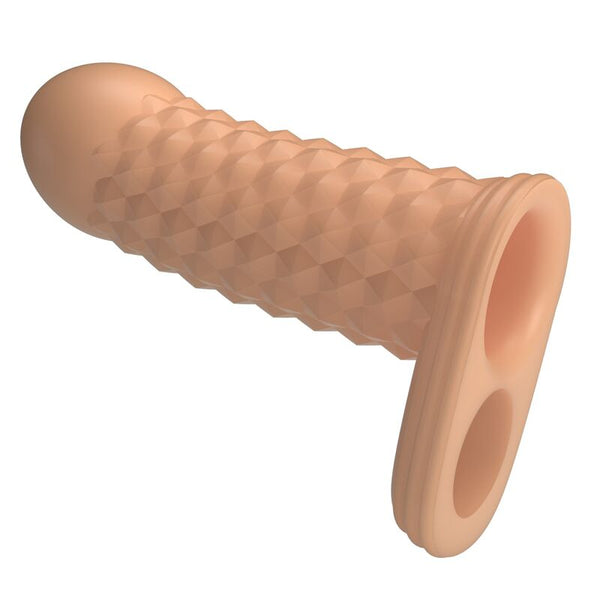 PRETTY LOVE - WOLFRAM FUNDA PARA PENE EXTENSORA 11,5 CM Ø 3,8 CM COLOR NATURAL