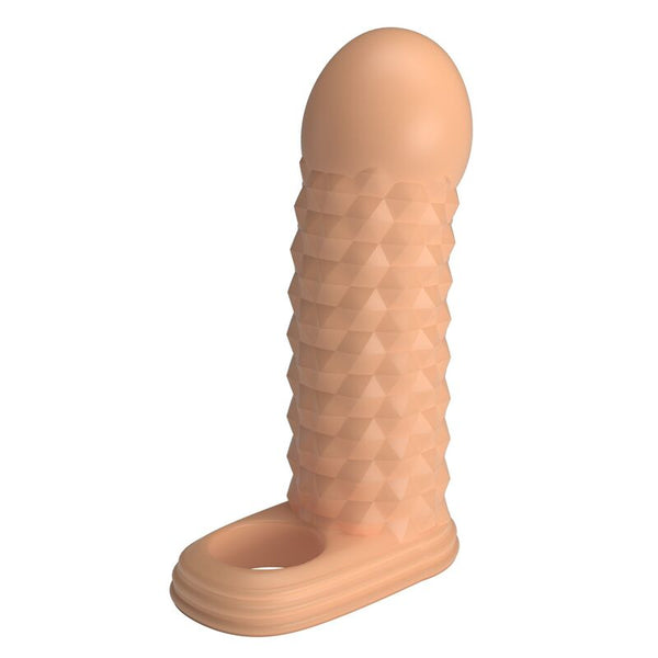 PRETTY LOVE - WOLFRAM FUNDA PARA PENE EXTENSORA 11,5 CM Ø 3,8 CM COLOR NATURAL