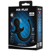 MR PLAY - VIBRADOR ANAL Y PERINEAL CON CONTROL REMOTO INALÁMBRICO NEGRO