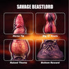 POWER MONSTERS - SAVAGE BEASTLORD DILDO FANTASÍA TRICOLOR 24 CM Ø 5 CM