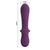 PRETTY LOVE - ABIGAIL VIBRADOR RECARGABLE 10 FUNCIONES MORADO