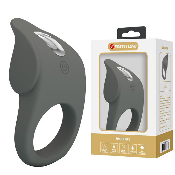 PRETTY LOVE - ANILLO VIBRADOR RECARGABLE SILICONA FLEXIBLE