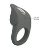 PRETTY LOVE - ANILLO VIBRADOR RECARGABLE SILICONA FLEXIBLE