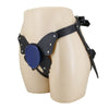 PRETTY LOVE - ARNÉS UNIVERSAL TIPO BRAGA PARA STRAP-ON NEGRO Y AZUL