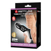 PRETTY LOVE - CRAIG ANILLO PARA PENE VIBRADOR RECARGABLE NEGRO