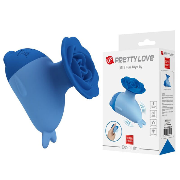 PRETTY LOVE - DOLPHIN MINI VIBRADOR RECARGABLE USB