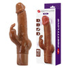 PRETTY LOVE - ELLISON VIBRADOR RABBIT REALÍSTICO 22,6 CM Ø 4,2 CM COLOR MARRÓN