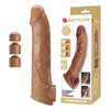 PRETTY LOVE - FUNDA EXTENSORA PARA PENE AJUSTABLE 26 CM Ø 4 CM COLOR NATURAL