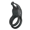 PRETTY LOVE - GOODWIN ANILLO VIBRADOR DOBLE PARA PENE RECARGABLE NEGRO