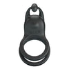 PRETTY LOVE - GOODWIN ANILLO VIBRADOR DOBLE PARA PENE RECARGABLE NEGRO