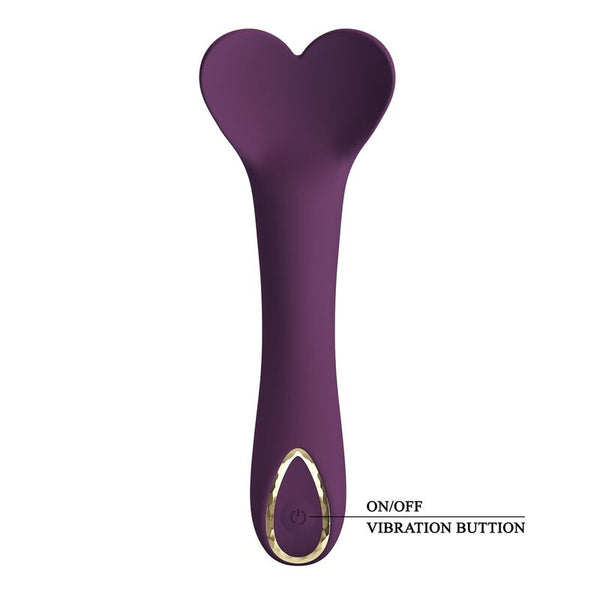 PRETTY LOVE - KENYELL VIBRADOR RECARGABLE 10 FUNCIONES MORADO