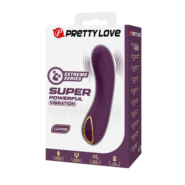 PRETTY LOVE - LLOYDE VIBRADOR RECARGABLE 10 FUNCIONES MORADO
