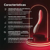 LELO - MONA SPECTRA MASAJEADOR ÍNTIMO CON LUZ ROJA RECARGABLE APP CONTROL