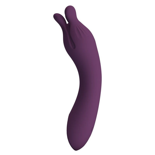 PRETTY LOVE - LUNAO VIBRADOR RECARGABLE 10 FUNCIONES MORADO